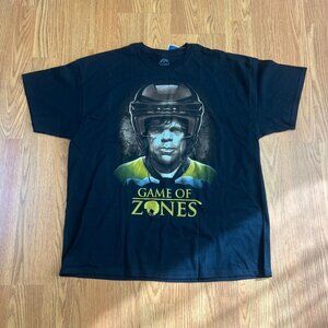 Men's XXLARGE Boston Bruins GAME OF ZONES NHL Hockey T-Shirt GoT HBO Parody